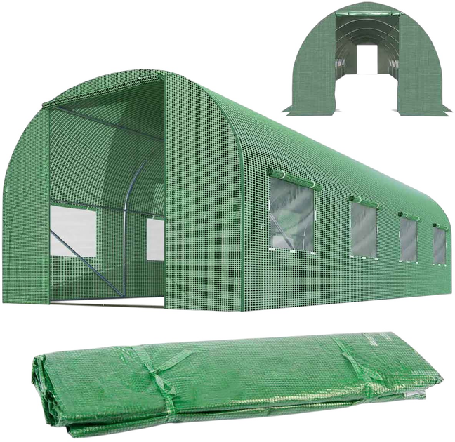 Folia na tunel ogrodowy Plonos 2.5 x 4 m (4973-F) - obraz 1
