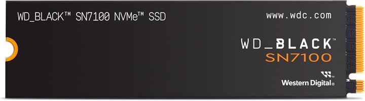 Dysk SSD Western Digital Black SN7100 4TB M.2 2280 NVMe PCIe 4.0 x4 3D NAND TLC (WDS400T4X0E) - obraz 1