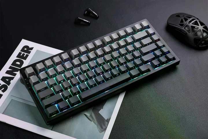 MCHOSE G75 Pro Crystal Black Механическая клавиатура – фото