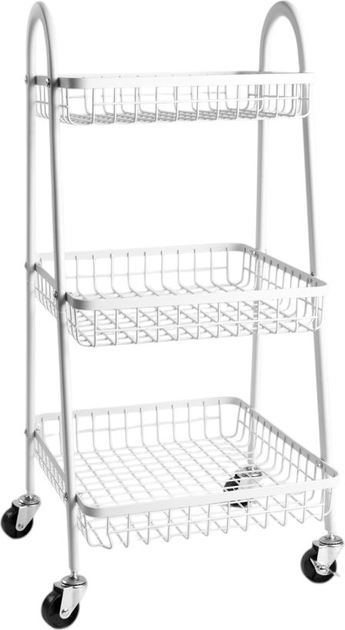 Стелаж Homla CARINN металевий 38 x 42 x 73 см White (5904183896472) - зображення 1