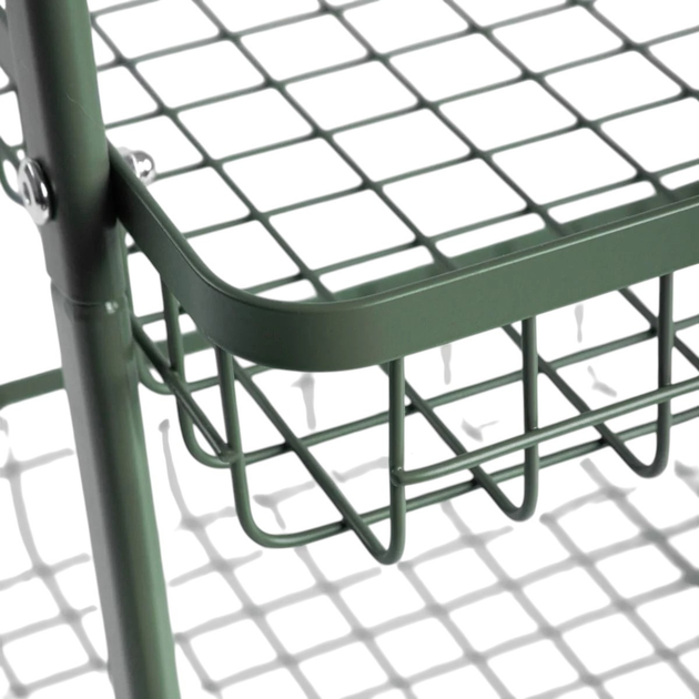 Regał Homla CARINN metalowy 38 x 42 x 73 cm Green (5904183896496) - obraz 5