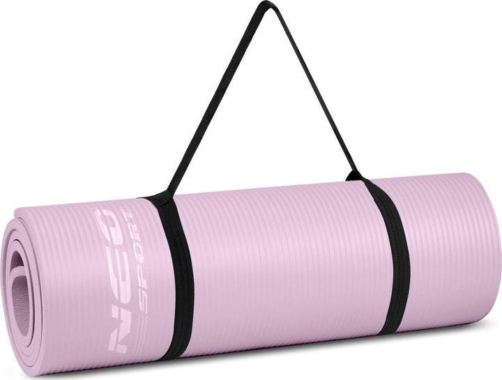 Mata do cwiczen Neo Sport 183 x 60 x 1 cm 192201 fioletowa (5903890606152) - obraz 6