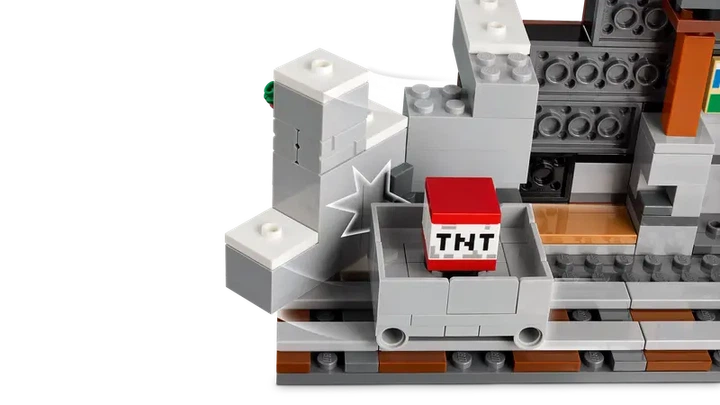Конструктор LEGO Minecraft Кирковая шахта 530 элементов (21277) - изображение 4