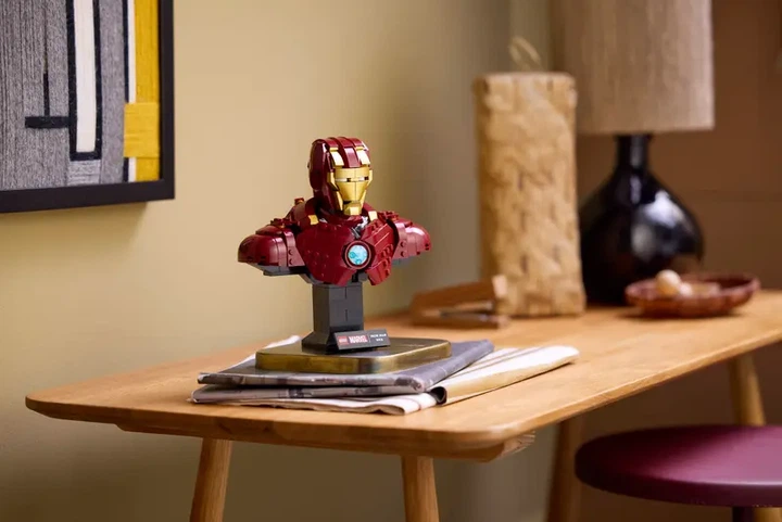 Конструктор LEGO Marvel Бюст Железного Человека MK4 436 элементов