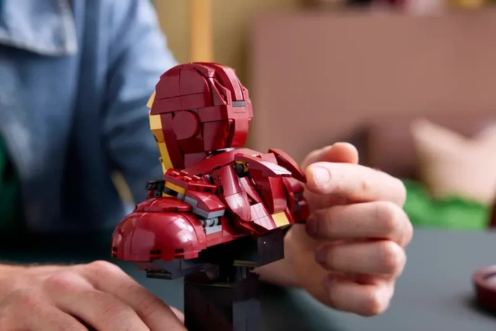 Конструктор LEGO Marvel Бюст Железного Человека MK4 436 элементов