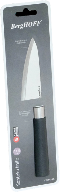 Nóż Santoku BergHOFF Codon 11.5 cm (5413821379876) - obraz 2