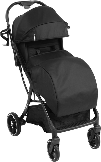 Wózek spacerowy Kidnort Fjällräv Czarny (5902983624189) - obraz 2