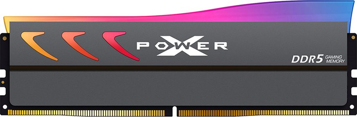 Pamięć RAM Silicon Power DDR5-6000 65536MB PC5-48000 (Kit of 2x32768MB) XPOWER Storm RGB Gray (SP064GXLWU60AFDK) - obraz 2