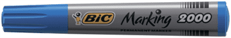 Маркер перманентний BIC Marking 2000 1,7мм синій /bc8209143/ - Фото 1 Маркер перманентний BIC Marking 2000 1,7мм синій /bc8209143/ - изображение 1