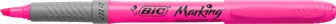 Маркер текстовий BIC Grip рожевий (12) /bc811934/ - Фото 2 Маркер текстовий BIC Grip рожевий (12) /bc811934/ - изображение 2