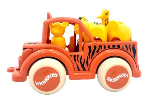 Ігровий набір Dante Viking Toys Вантажівка сафарі з фігурками Jumbo (7317673012685) - зображення 2