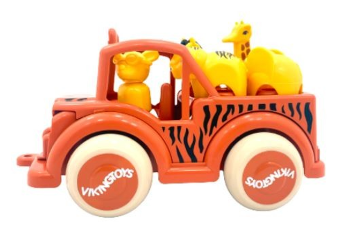 Zestaw do zabawy Dante Viking Toys Safari Jumbo Truck z figurkami (7317673012685) - obraz 2