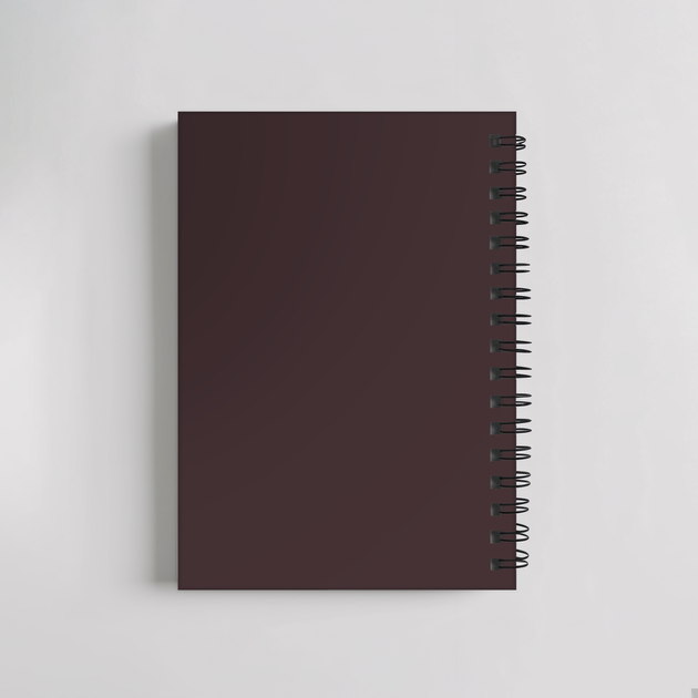 Блокнот на пружині А5, (14,8х21 см), 4SU_NB2_0003_A5D, 100 аркушів, тверда обкладинка,, у крапку - зображення 3