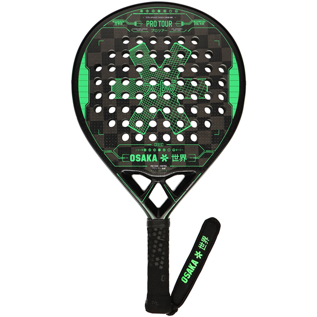 Rakieta do tenisa padel Osaka Pro Tour Control Padel Racket Black/Green (5404033200003) - obraz 2