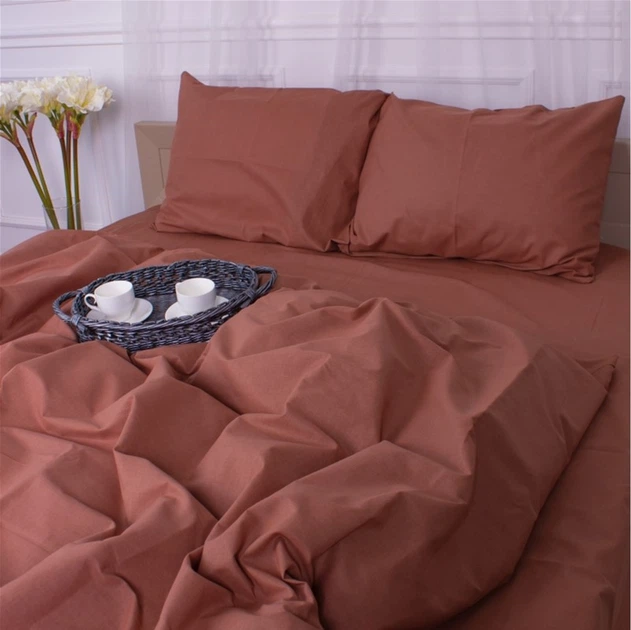 Комплект постельного белья MirSon Бязь Premium Chocolate Perla 160х220 (2200001477346) - Фото 8 Комплект постельного белья MirSon Бязь Premium Chocolate Perla 160х220 (2200001477346) - изображение 8
