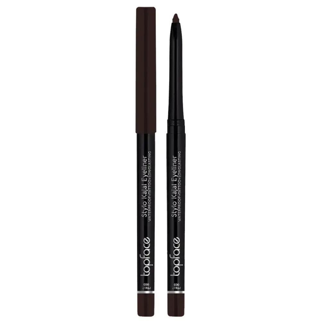 Олівець для очей TopFace Stylo Kajal Eyeliner №003 Brown 0.32 г - Фото 1 Олівець для очей TopFace Stylo Kajal Eyeliner №003 Brown 0.32 г - изображение 1