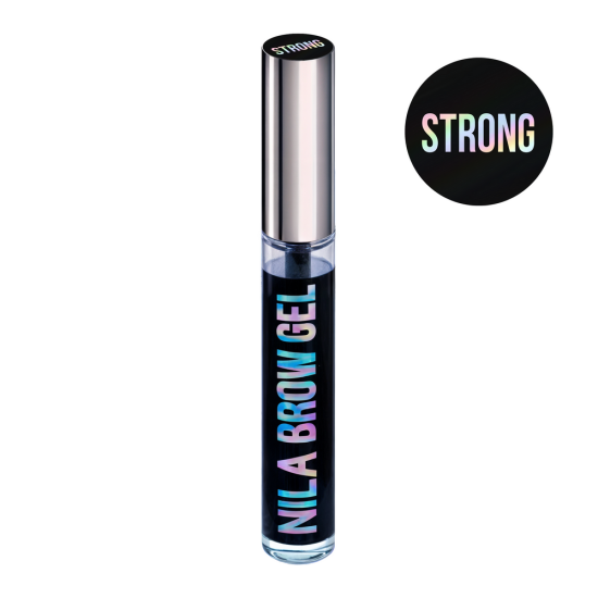 Набор гелей для фиксации бровей Nila Brow Gel LIGHT + MEDIUM + STRONG, 3 x 10 мл - изображение 2