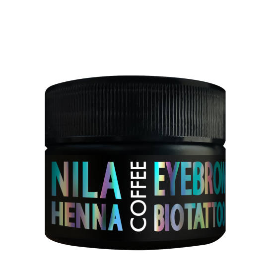 Набір хни для брів та біотату Nila 5 кольорів по 10г: Black, Coffee, Brown, Choko, Blond - Фото 3 Набір хни для брів та біотату Nila 5 кольорів по 10г: Black, Coffee, Brown, Choko, Blond - зображення 3