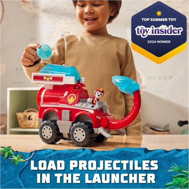 Щенячий патруль Маршал Пожарная машина Слон Paw Patrol Marshall Elephant Firetruck Spin Master 6069244 - изображение 3