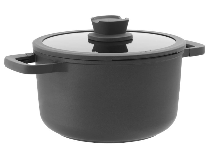 Garnek Berghoff Stone Plus z pokrywą 24 x 14 cm 5.6 l (5413821375069) - obraz 1