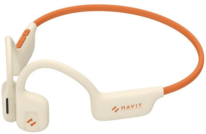 Słuchawki Havit E510BT Freego1 Air Beige (6939119079895) - obraz 1