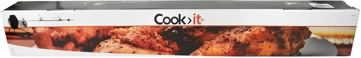 Вертел для газового гриля Millarco Cook it з шампурами з нержавіючої сталі 10 x 10 мм (5708614901724) - зображення 2