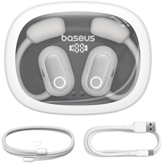 Słuchawki Baseus Eli Sport 1 White (A00073200213-00) - obraz 8