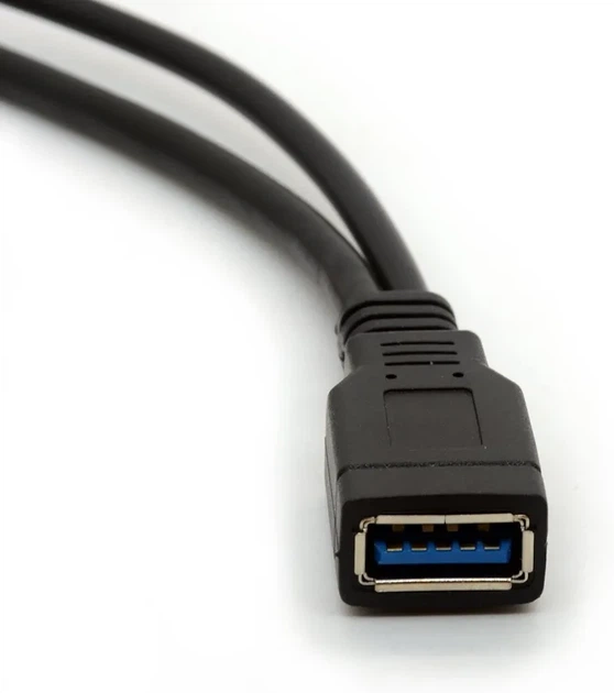 Кабель USB 3.0 разветвитель, тип Y, 1 мама в 2 папы (3.0/2.0) - изображение 2