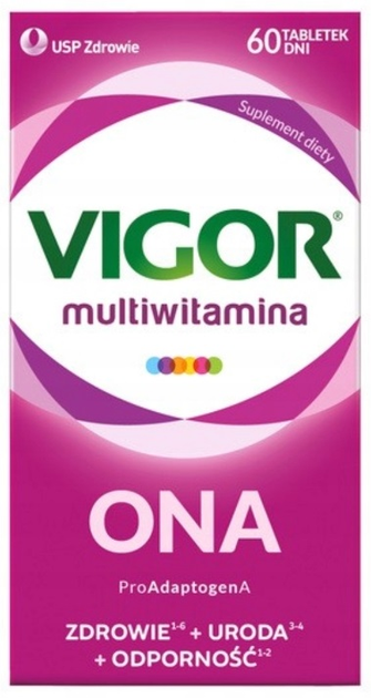 Мультивітаміни Vigor Вона 60 таблеток (5903031284027) - зображення 1