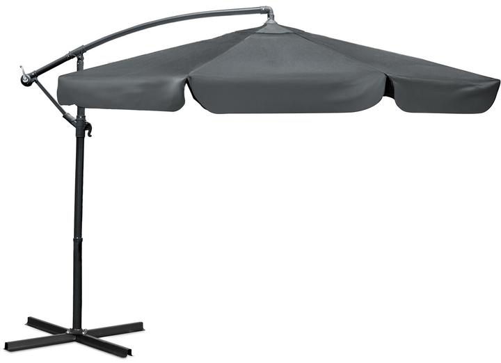 Parasol ogrodowy Plonos PL-881 Szary (488100) - obraz 2