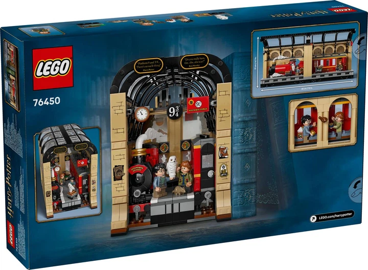 Конструктор Lego Harry Potter Бук нук: Хогвартський експрес 76450 - Фото 2 Конструктор Lego Harry Potter Бук нук: Хогвартський експрес 76450 - зображення 2