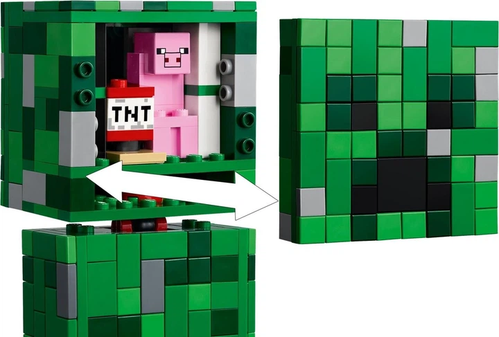 Конструктор Lego Minecraft Кріпер 21276 – іграшки з доставкою від