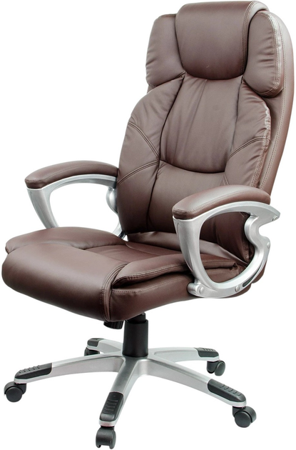 Офісне крісло Sofotel EG-227 коричневе (5902041313420) - зображення 2