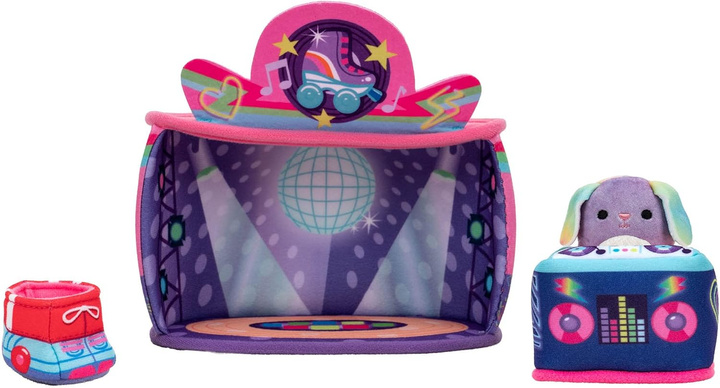 Zestaw zabawek Jazwares Mini Squishmallow RockRoller Disco (191726434825) - obraz 3