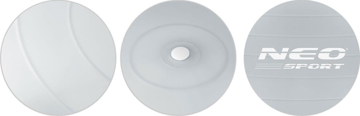 Piłka Neo Sport do cwiczen 75 cm ns 952 srebrna (5903890606220) - obraz 8