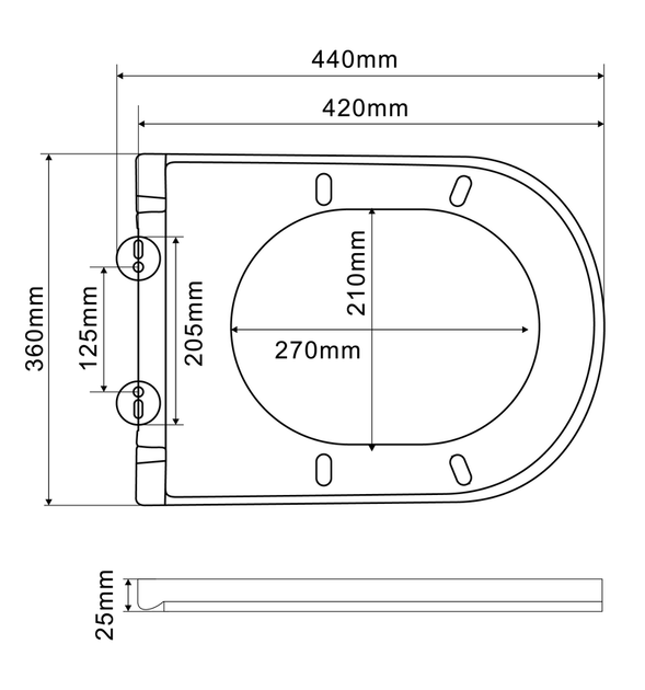 Унітаз-біде підвісний Mixxus Premium ELLIPSE-1301-R 500x365x350mm система змиву RIMLESS (MP6659) - изображение 9