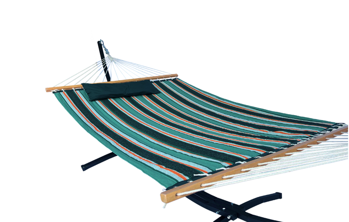 Двомісний гамак з планкою і каркасом Siesta XXL 200х150 WCG - зображення 2