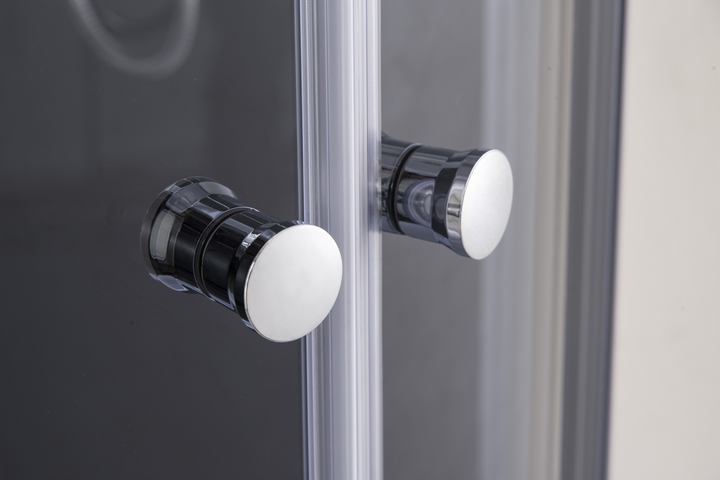Душова кабіна з низьким піддоном MIXXUS CUBIC SCT01-100x100x195-FB матове скло 4 мм Chrome (MI6904) - зображення 2
