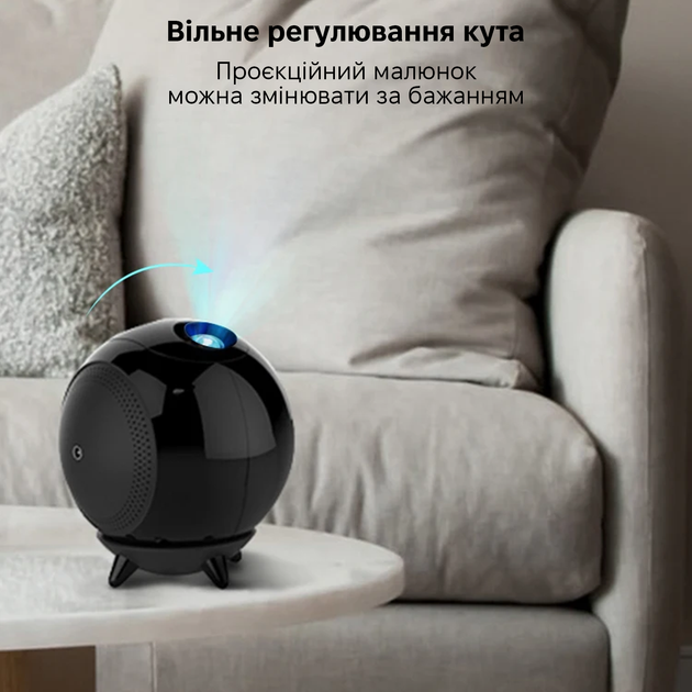 Лазерний проектор нічник зоряного неба Inspire Планета та зоряне