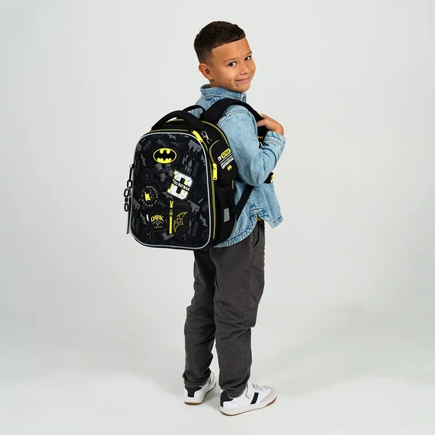 Рюкзак шкільний каркасний Kite Education DC Batman DC25-555S - изображение 2