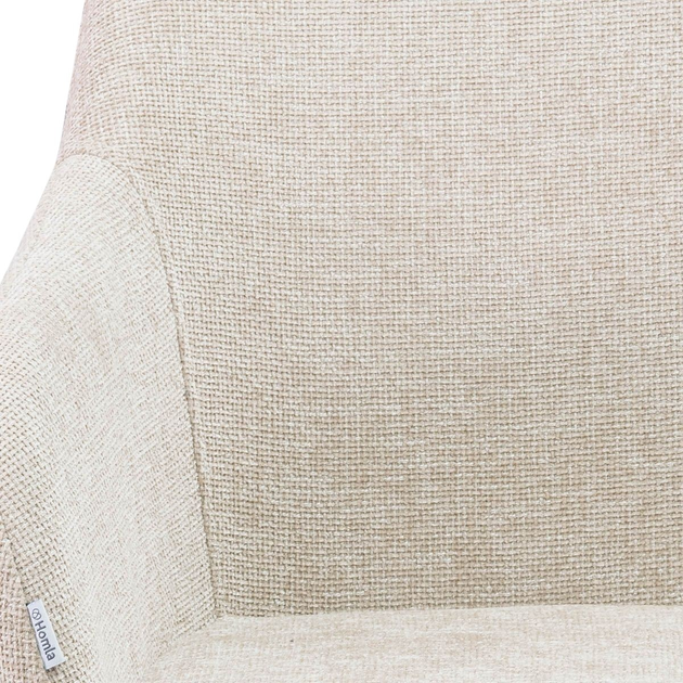 Стілець для кухні та вітальні Homla SELLA 57 x 59.5 x 83 см Beige (5906496738029) - зображення 4