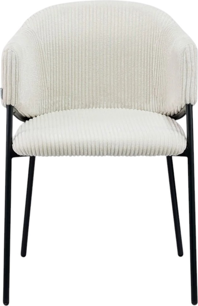 Стілець для кухні та вітальні Homla PRAZER 55 x 60.5 x 78 см Beige (5906496737978) - зображення 2