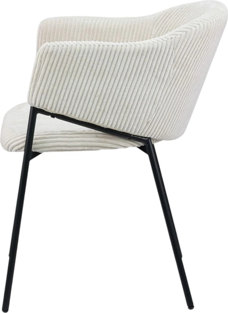 Стілець для кухні та вітальні Homla PRAZER 55 x 60.5 x 78 см Beige (5906496737978) - зображення 3