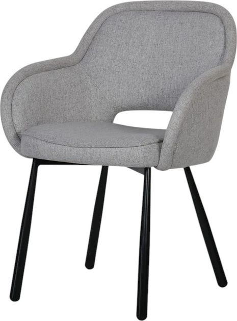 Krzesło do kuchni i salonu Homla CAMPEA 62 x 61 x 84 cm Grey (5906496742064) - obraz 1