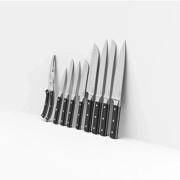 Ніж універсальний BergHOFF Gene зубчастий 12.5 см (5413821378282) - зображення 2