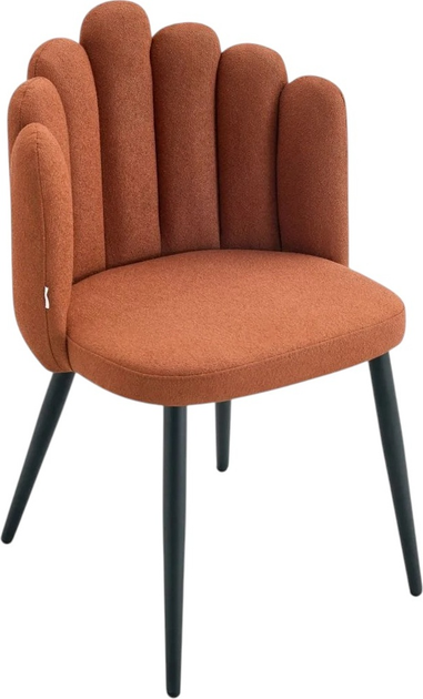 Стілець для кухні та вітальні Homla AULA 49 x 55 x 85 см Orange (5906496741708) - зображення 1