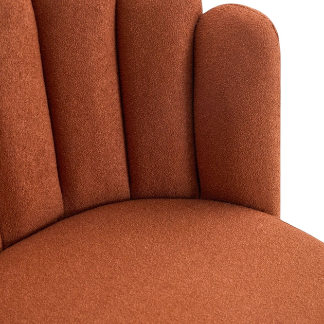 Krzesło do kuchni i salonu Homla AULA 49 x 55 x 85 cm Orange (5906496741708) - obraz 6