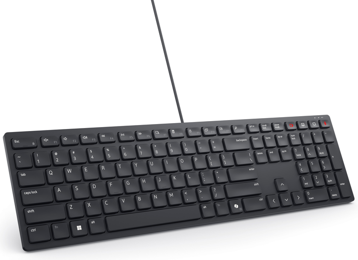 Klawiatura przewodowa Dell KB-525C USB Black (580-BBSX) - obraz 2