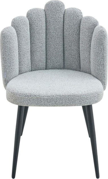 Krzesło do kuchni i salonu Homla LUXE 49 x 55 x 85 cm Grey (5906496741746) - obraz 2