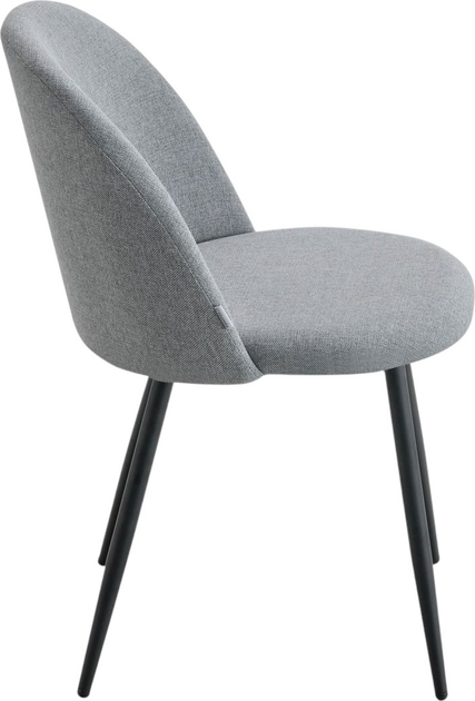 Krzesło do kuchni i salonu Homla AMPLA 47 x 56 x 78 cm Light Grey (5906496741951) - obraz 3